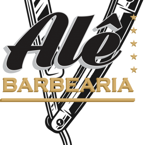 Logo Alê Barbearia